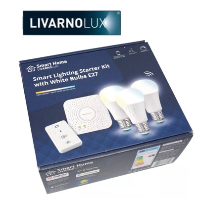 2 x Lidl Smart Home E27 LED Glühbirnen, kompatibel mit Zigbee & Hey Google