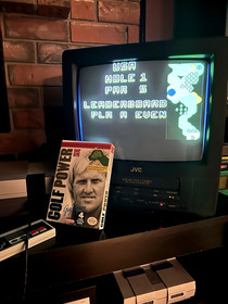 Greg Norman Golf Power for Nintendo NES Complete Cleaned and Play Tested