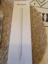 iPenbox White Wireless Rechargeable Stylus Pen Compatible with Apple iPad