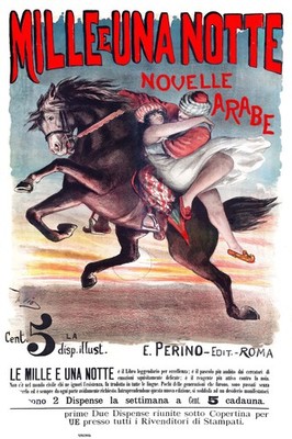   Mille e Una Notte Vintage Art Poster - 24x36 