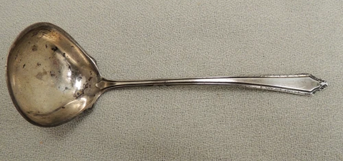 Towle Silver Sterling Virginia Carvel (1919) Sauce Gravy Ladle 32g No Mono Deco