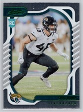 2022 PANINI ABSOLUTE #151 CHAD MUMA GREEN JACKSONVILLE JAGUARS RC