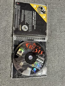 Dino Crisis PS1 PlayStation 1 Complete CIB with Bonus Disc