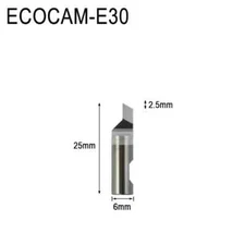 ECOCAM Cutter Oscillating Blades Vibrating Knife CNC Digital Vibration Blade E30