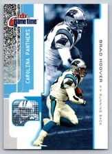 2001 Fleer Game Time #85 Brad Hoover Carolina Panthers