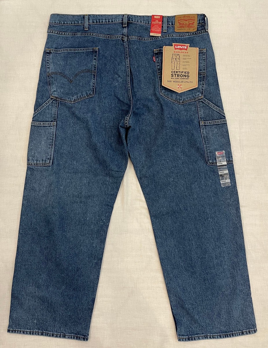 New Levis The Workwear Utility Fit Mens Denim Pants 44X30 New Levis The Workwear Utility Fit Mens Denim Pants 44X30