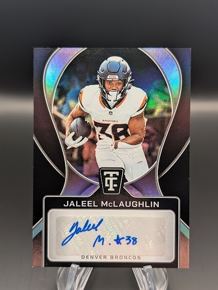 2024 PANINI TOTALLY CERTIFIED JALEEL MCLAUGHLIN AUTO DENVER BRONCOS