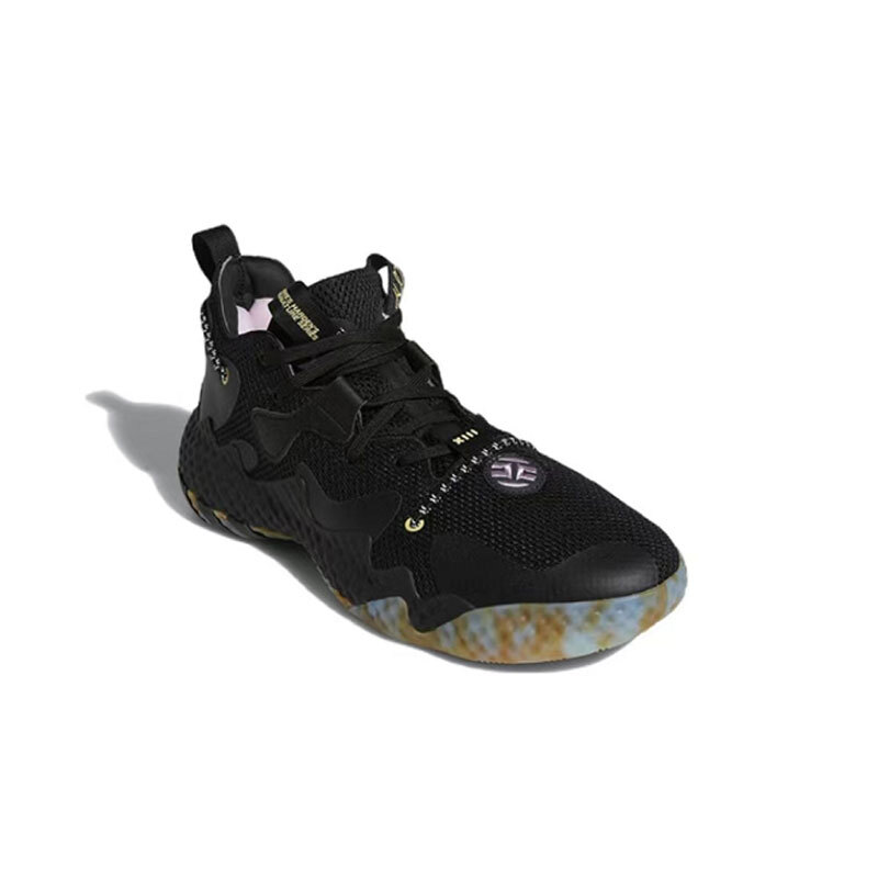 Size 9 - adidas Harden Vol. 6 Black Marbled for sale online  display picture 1