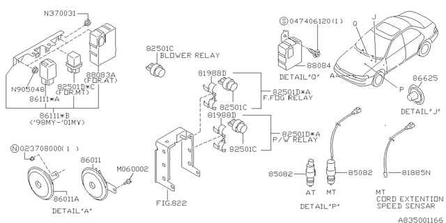 Subaru 92039 fe001