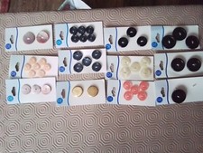 Craft buttons joblot, 12 Packs, joblot, new, craft clearout