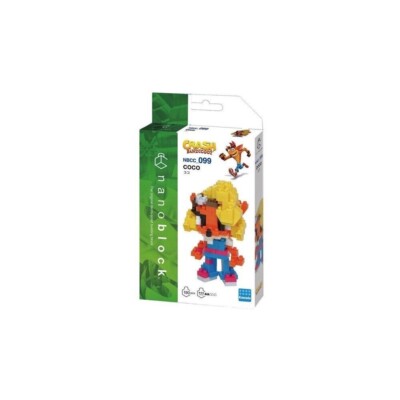 Nanoblock Crash Bandicoot Coco Mini Brick Puzzle 190 Steine NBCC-099