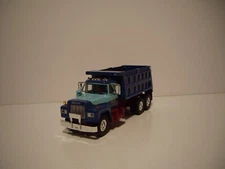 FIRST GEAR DCP 1/64 SID KAMP MACK R MODEL TANDEM AXLE DUMP TRUCK 