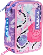 ASTUCCIO SCUOLA TRIPLO 3 ZIP MITAMA  - LOVE&SHINE