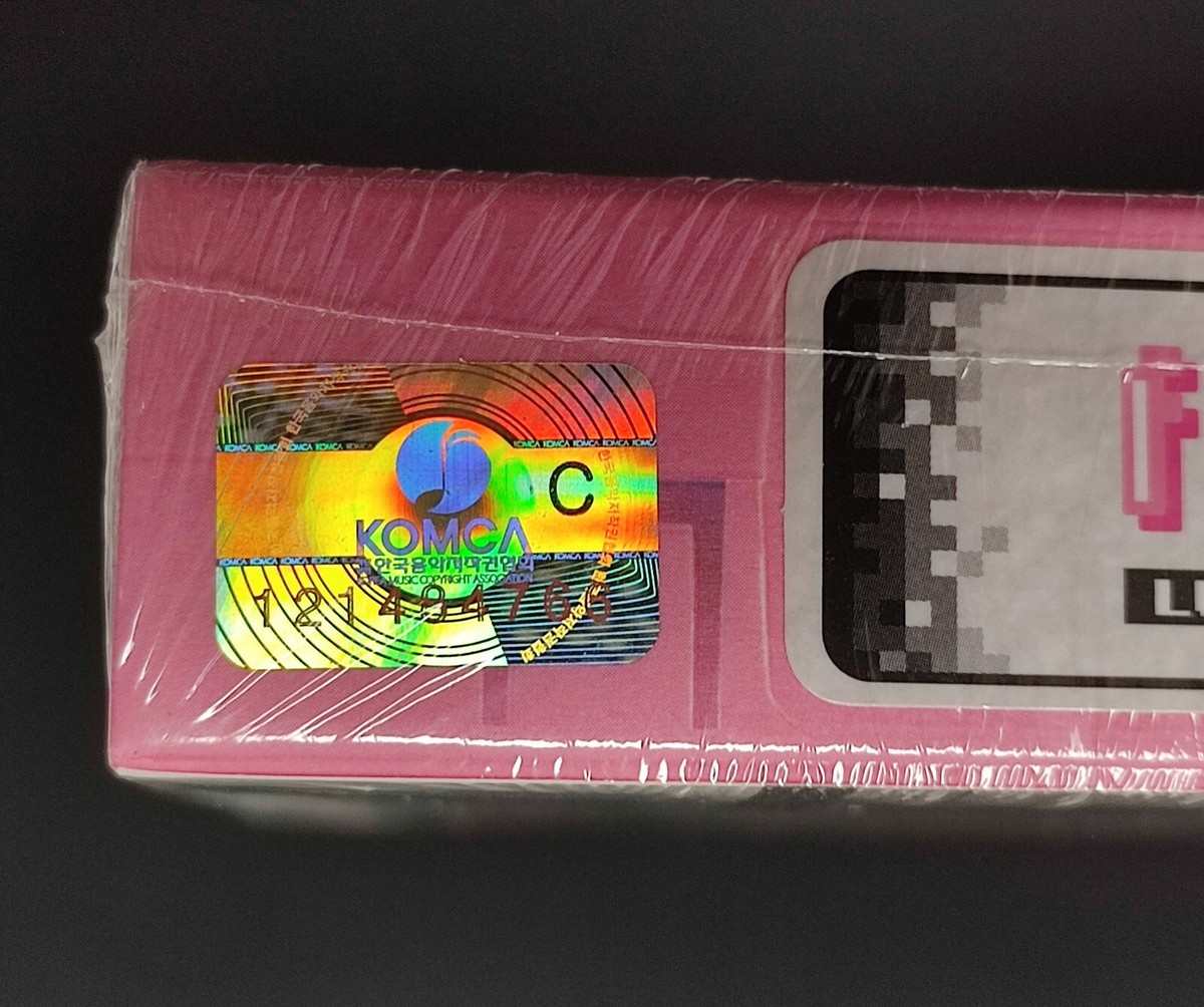 f(x) [PINK TAPE] Album (Genuine Sticker) Brand new, Factory Sealed