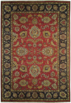 6x8' Vegetable Dyed Chobi Rug #B-74073