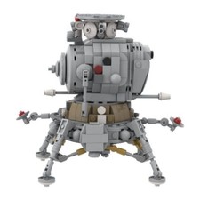 1/35 Lunar Lander Spacecraft Model 619 Parts MOC-120447 Building Blocks Toys Set