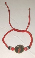 Pulsera Santa Muerte Santa Muerte Ajustable Pulsera Protección NUEVO