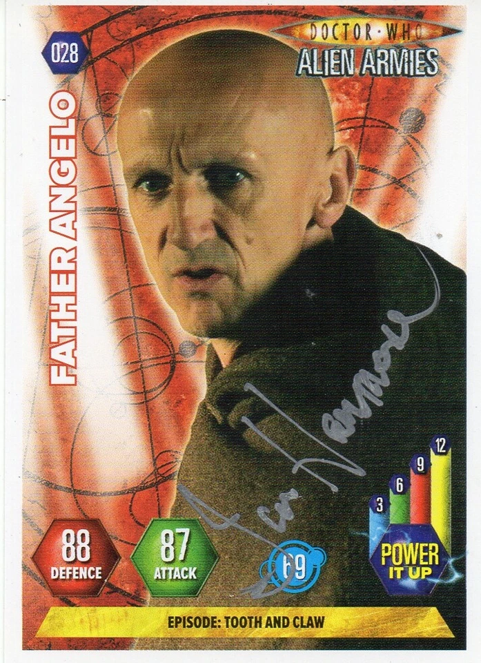 Ian Hanmore Autograph - Signed 3.5 x 2.5 Doctor Who Trading Card - Image 1 of 1
