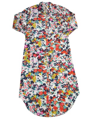 maeve printed short-sleeve shirt dress Maeve Printed Short-Sleeve Shirt Dress