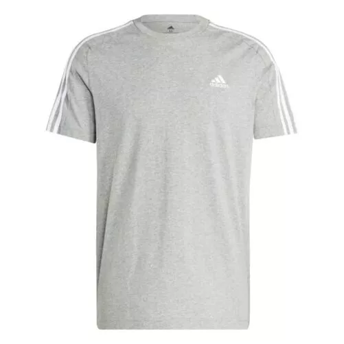 Men's Essentials Single Jersey 3-Stripes Adidas | eBay