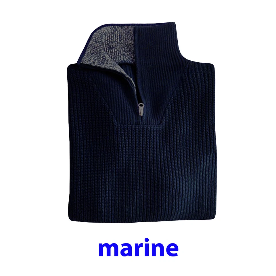 Arbeitspullover Troyer Arbeitstroyer strapazierfähig schwarz Gr. M L XL XXL 3XL´ - Bild 4 von 4