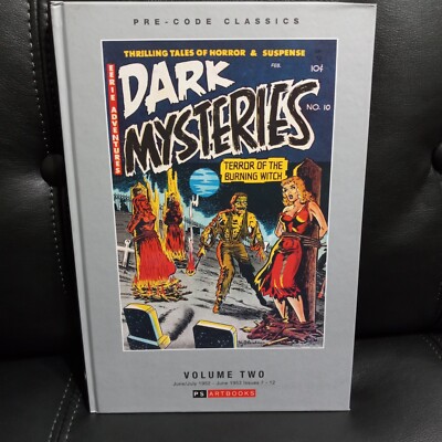 Dark Mysteries Volume 2 Terror of the Burning Witch Hardcover ArtBooks