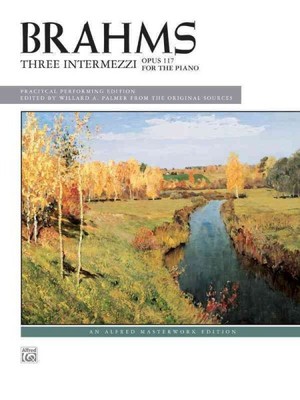 Three Intermezzi, Opus 117 For the Piano, Paperback by Brahms (COP); Palmer, ...