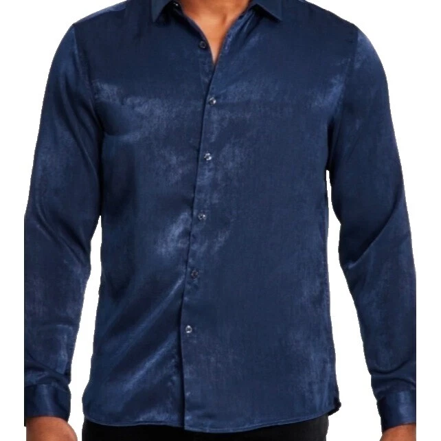 Sólido INC International Concepts Mujer Informal Con Botones camisas para hombres