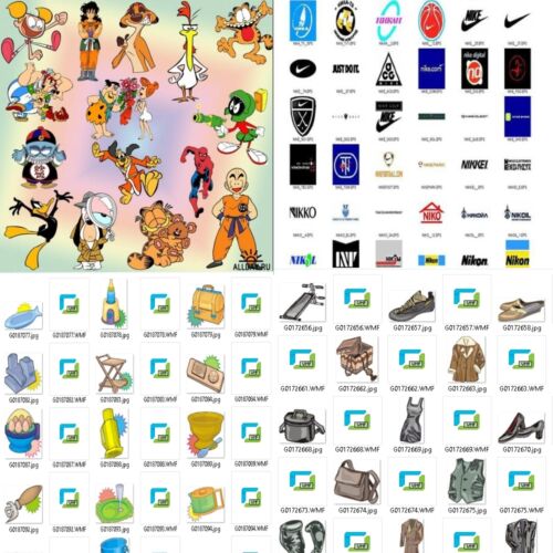 400.000 CLIPART COLLECTION QUALITY CATEGORY LOGHI CARTOON COMICS SEXY SU 4 DVD - Photo 1/1