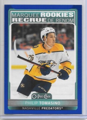 PHILIP TOMASINO 21-22 UD # 2 OPC MARQ. ROOK. BLUE BORDER SP INS. RC ...