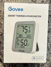 Govee Smart Thermo-Hygrometer - H5075 For Freezer, Cigars, Baby’s Room