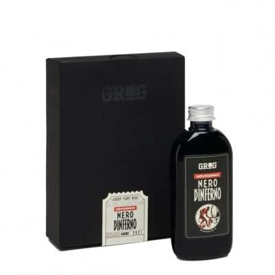 Grog Nero D'Inferno Chronicle Set - Edición Limitada Tinta Black Buff Proof - 100 ml