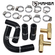 Reinforce Turbo Coolant Line Repair Hose Kit Fits BMW S63 X5 X6 X5M X6M E70 E71