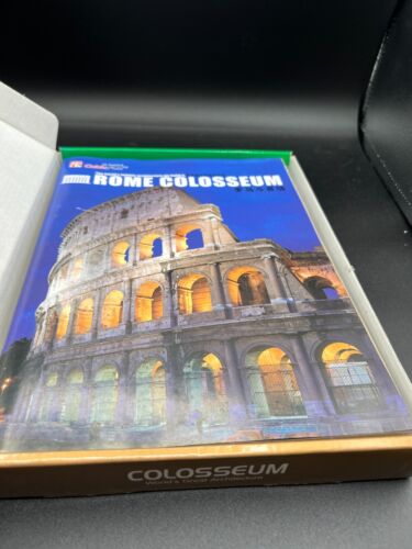 CubicFun Roman Colosseum 3D Puzzle 84 Pieces Finished Size 13.4" x 10.8" x 3.1" - Picture 3 of 4