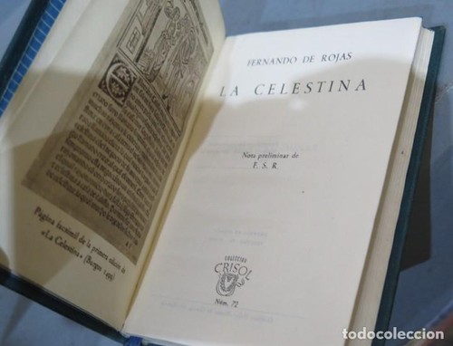 1944.- LA CELESTINA. FERNANDO DE ROJAS. AGUILAR. CRISOL - Imagen 2 de 3