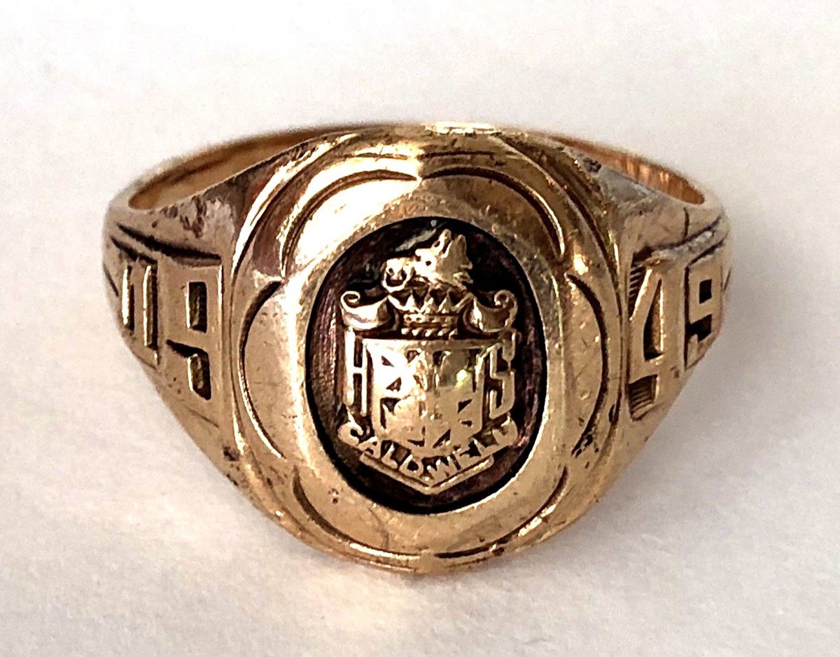 Vintage Balfour 10K Solid Gold 1949 Caldwell Idaho HS Class Vintage Balfour 10K Solid Gold 1949 Caldwell Idaho HS Class