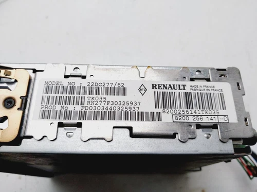 8200256141 Sistema Audio/Radio Cd para RENAULT MEGANE II CLASSIC BERLINA 8841896 - Imagen 2 de 10