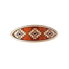 Oval Hairclips for Women SW Native Flair Hairclips French Barrettes