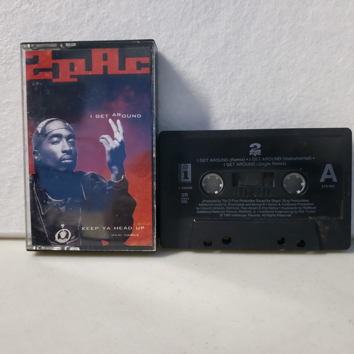 2Pac I Get Around US盤 シールド 2Pac I Get Around US盤