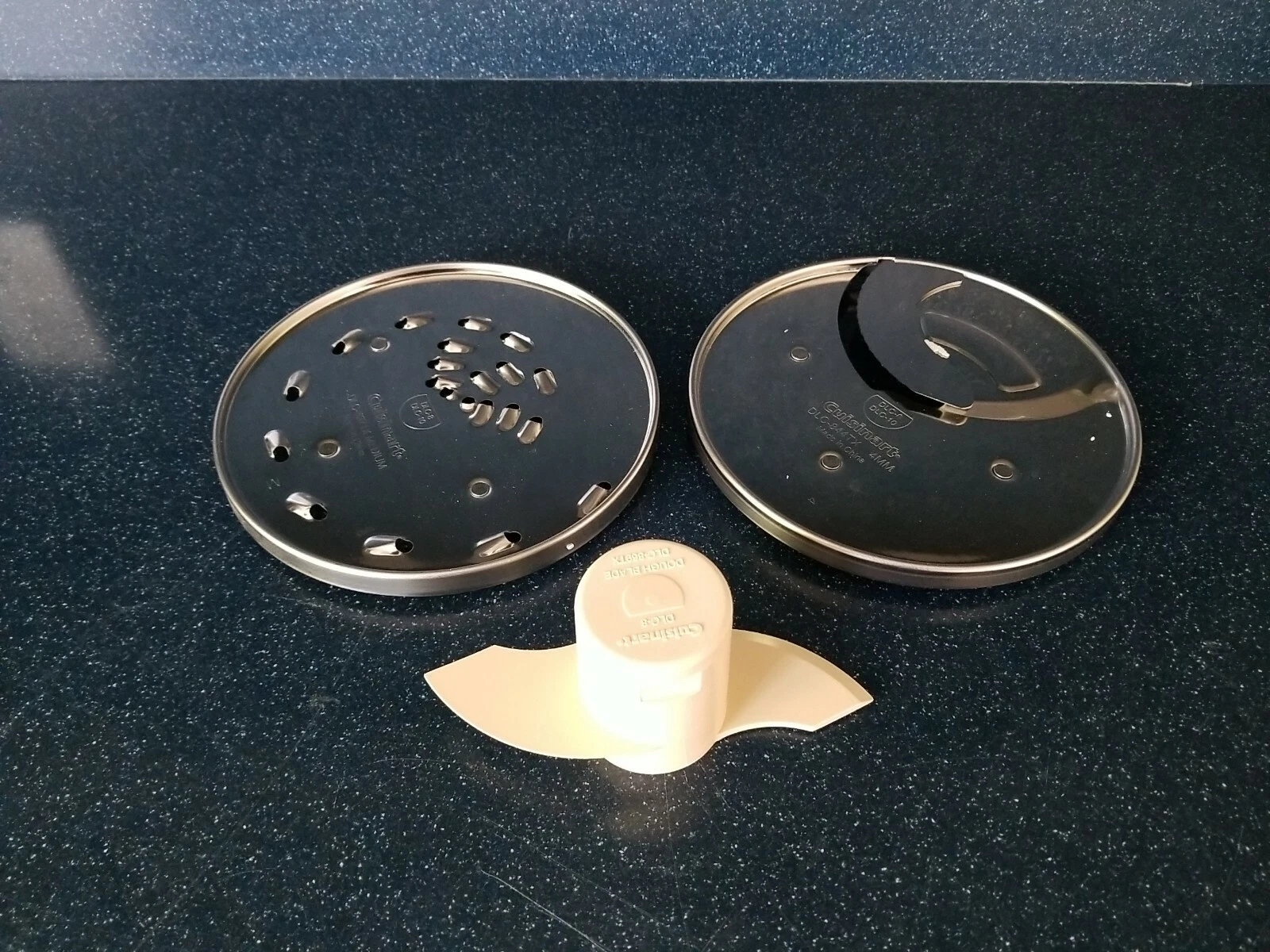 Lot Of 3 Cuisinart Deluxe 11 Food Processor Replacement Blades, Parts
Opens in a new window or tab