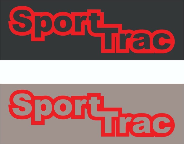 Explorer Sport Trac Sticker Decals eBay