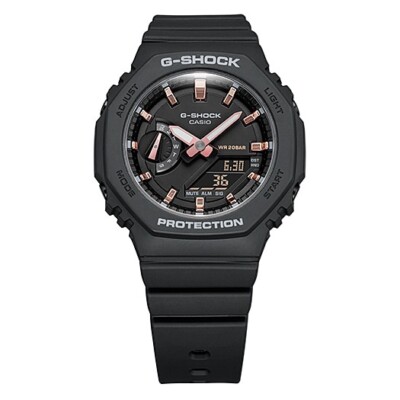 New Casio G-SHOCK GMAS2100-1A Black Analog-Digital Women's Watch