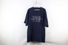 Vintage 90s Mens XL Faded Spell Out Shedd Aquarium Chicago Short Sleeve T-Shirt