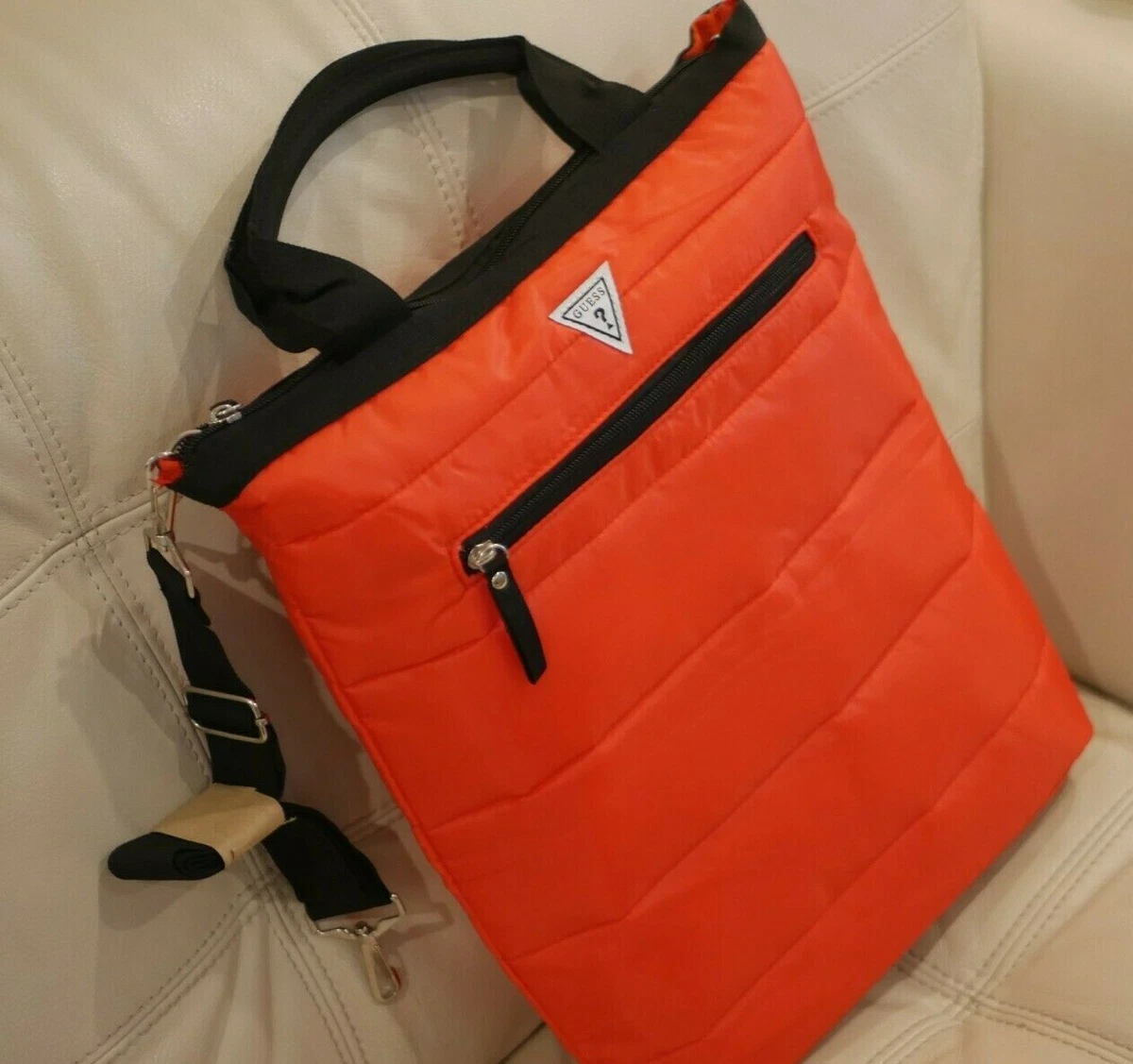 Guess west side on sale tote with laptop sleeve
