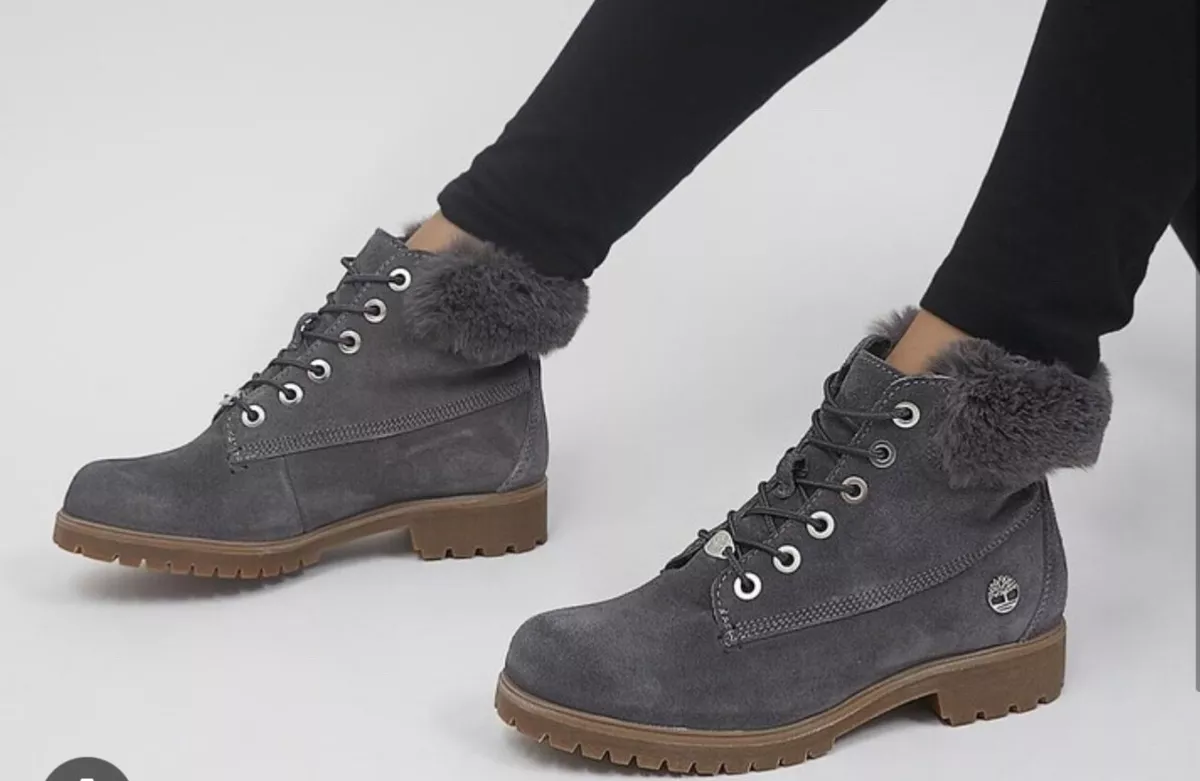 Timberland fur cuff boots deals