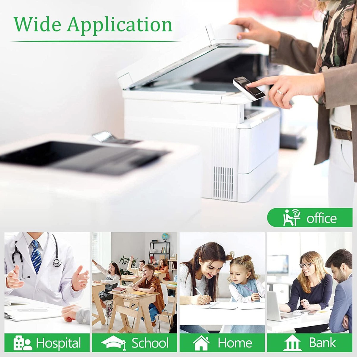 Cartucho de Toner compatible con HP CB540A (125A) / CE320A (128A