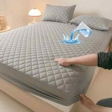 1PC Mattress Protector Solid Color Breathable Mattress Covers Soft NO Pillowcase