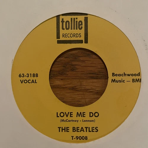 THE BEATLES - LOVE ME DO / P. S. I LOVE YOU, TOLLIET-9008, 45 RPM, 1964