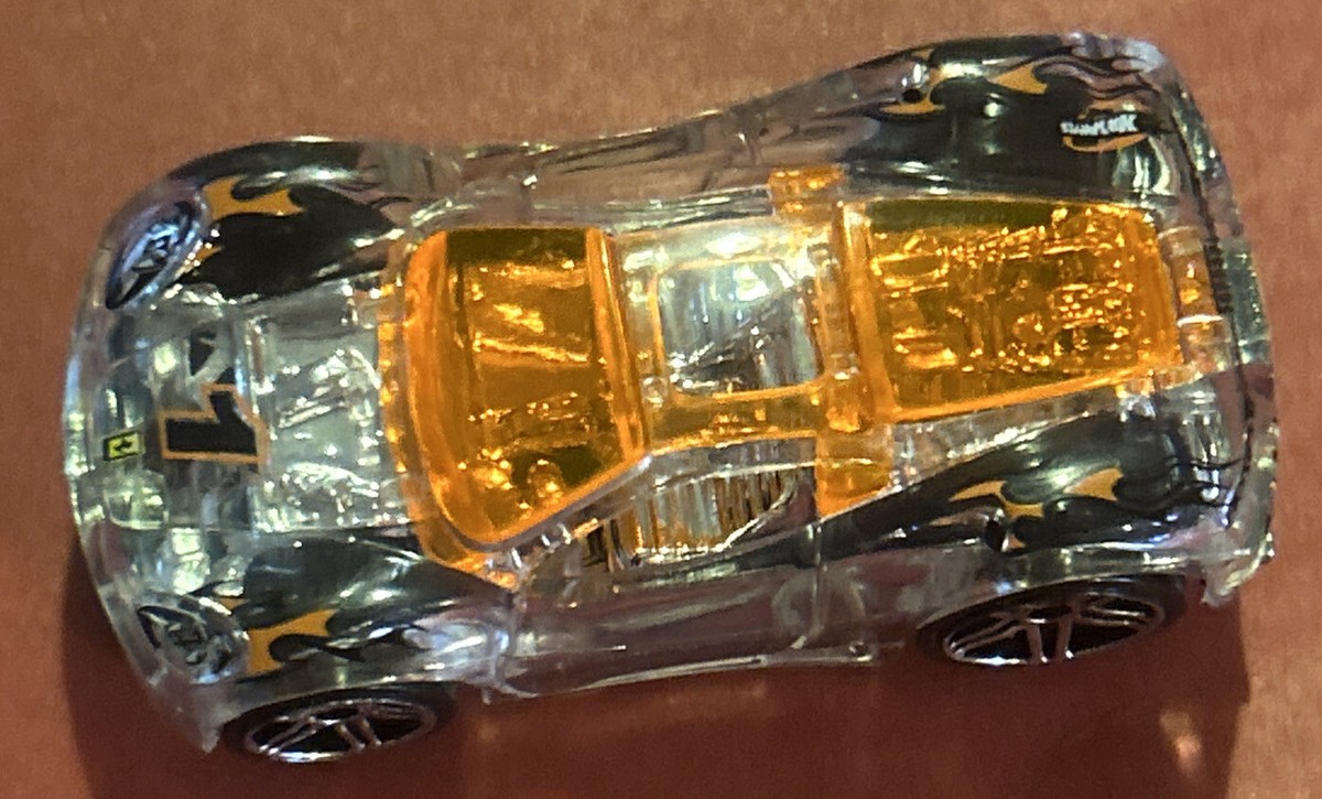 Hot Wheels Ferrari 360 Modena #1 Diecast Toy Car Clear