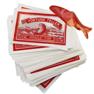 MIRACLE FORTUNE TELLING TELLER FISH PARTY BAG FILLER WEDDING FAVOUR FUNNY GIFT